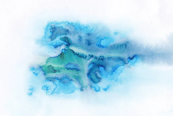 Skanning Abstrakt Akvarell Bakgrund Målad Pofessional Aquarelle Papper — Stockfoto