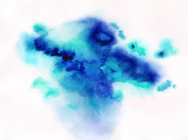 Scan Abstract Watercolor Background Painted Pofessional Aquarelle Paper — Stock Photo, Image