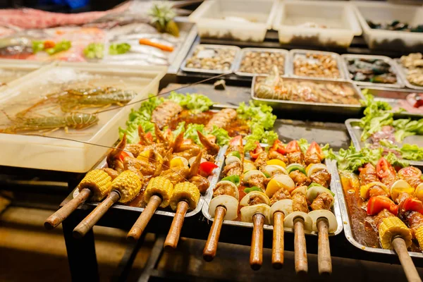 Fried gıda ile sopa, Tay tarzında gıda, Tayland sokak gıda, Bangkok