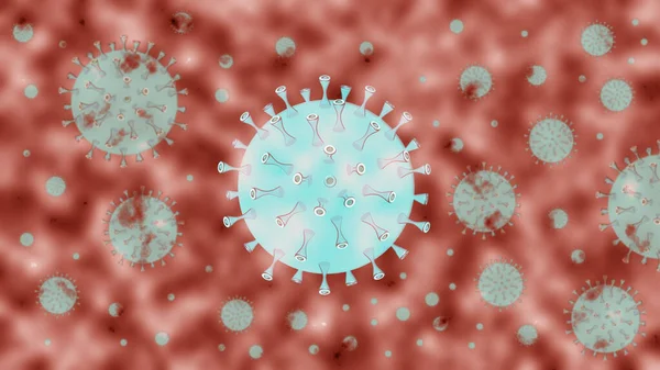 Κίνδυνος Από Τον Του Coronavirus Και Ασθένεια Κινδύνου Για Δημόσια — Φωτογραφία Αρχείου