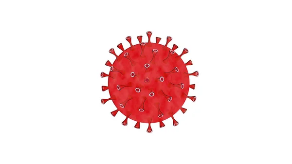 Roman Coronavirus 2019 Ncov Konsepti Asya Gribi Salgını Koronavirüs Gribi — Stok fotoğraf