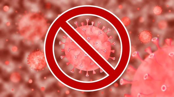 Firmar Cautela Novedoso Coronavirus 2019 Ncov Concepto Respossible Para Brote — Foto de Stock