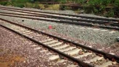 Tayland-Dan 'de 4K Demiryolu Transit Tren Seyahati