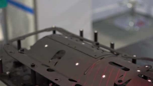 타이완 2019 슬로우 엔지니어링을 고밀도 스캐닝 시스템 장비를 로봇팔을 — 비디오
