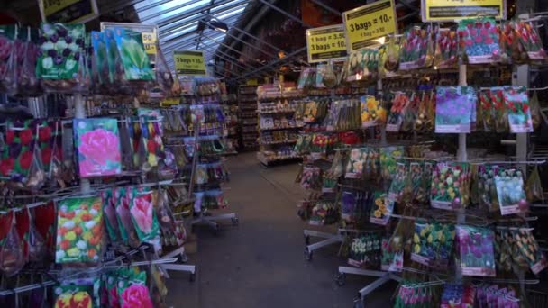 Amsterdam Netherlands December 2016 Floating Flower Market Amsterdam 2016 — 비디오