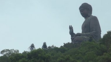 Lantau Adası 'ndaki Büyük Buda (Tian Tan Buddha), Hong Kong 2013.