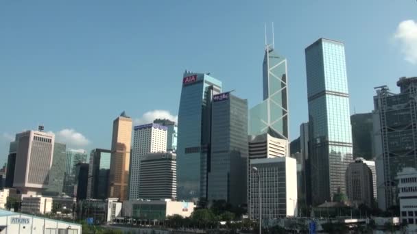 Hongkong Septiembre 2014 Vehículo Construcción Excavadoras Para Cavar Suelo Estos — Vídeo de stock