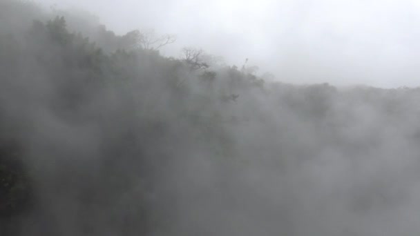 Schön Kochendes Heißes Wasser Aus Der Thermalquelle Taiwan Becken Mit — Stockvideo