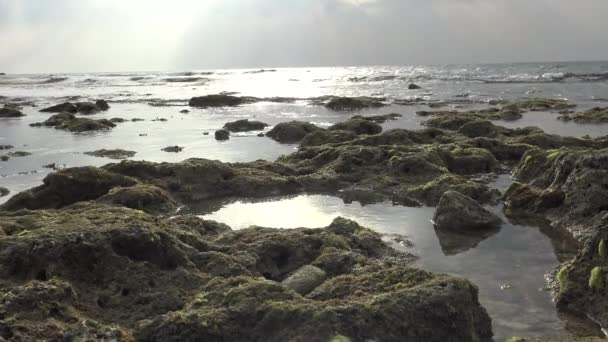 Bellissimo Paesaggio Della Spiaggia Remota Nella Contea Pingtung Taiwan Kenting — Video Stock
