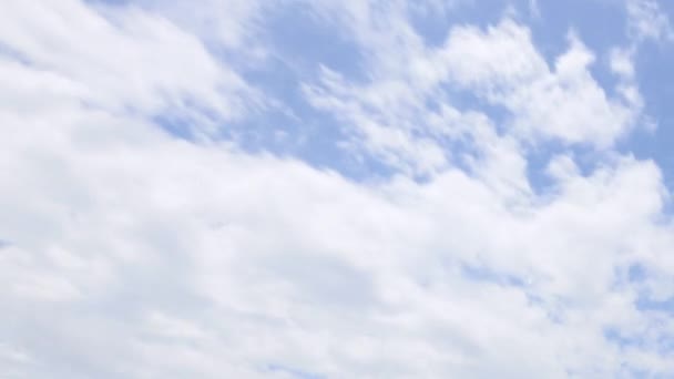 Nubes Cielo Azul Dan — Vídeo de stock