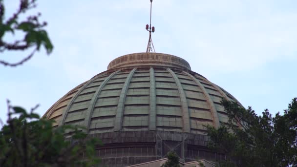 Dome National Taiwan Museum Municipal Park 228 Peace Memorial Park — Stock video