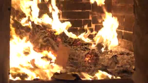 Burning Joss Paper Asiatic Temple Common Asian Religious Kanjin Grande — Vídeo de Stock