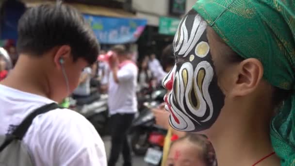 Taipei Taiwan Mai 2017 Portret Garda Sex Feminin Fata Pictura — Videoclip de stoc