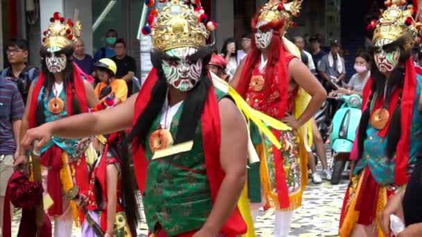 2018 Taipei Taiwan June 2018 Slow Motion Procession Jia Jiang — 비디오