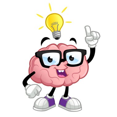 beyin çizgi film karakteri