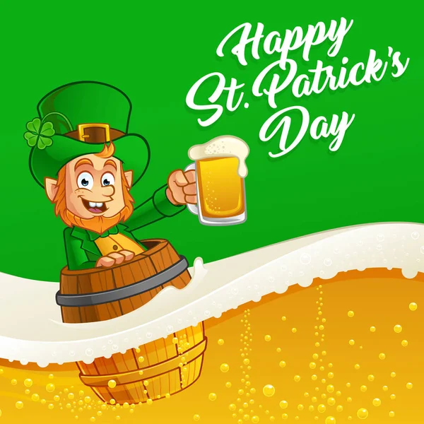 Manó, St. Patrick's Day — Stock Vector