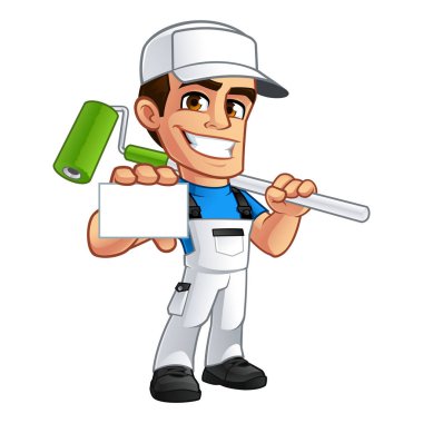 Profesyonel ressam vektör çizim