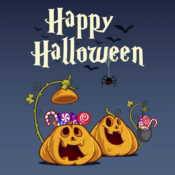 Ilustración vectorial para celebrar Halloween — Vector de stock