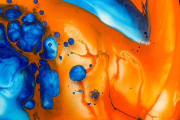 Абстрактный фон акриловых красок, цветное современное искусство рисования — стоковое фото