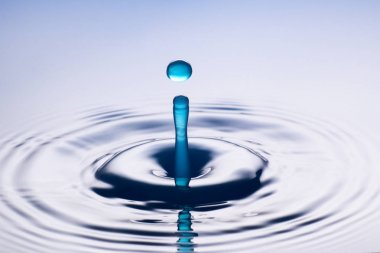 sıçrama, arka plan suya düşen bir damla su