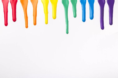 arka plan beyaz renkli boya akan, boyalı