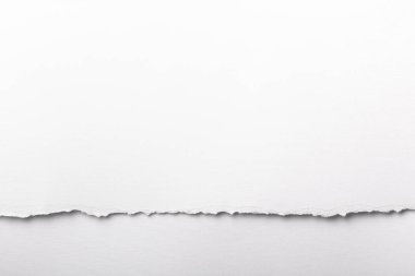 Beyaz kağıt renkli arka plan metin için yer ile sökük