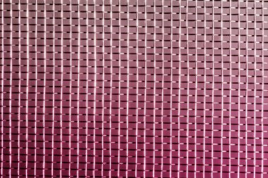 Metal ağ dokusu arka plan, materyal desen, pembe gradyan