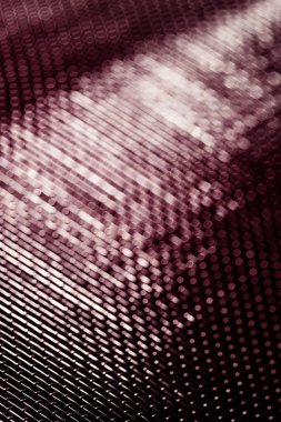 Metal ağ dokusu arka plan, materyal desen, pembe eğimli köşegen