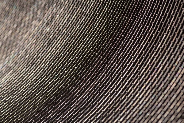 Metalen mesh textuur achtergrond, materiaal patroon — Stockfoto