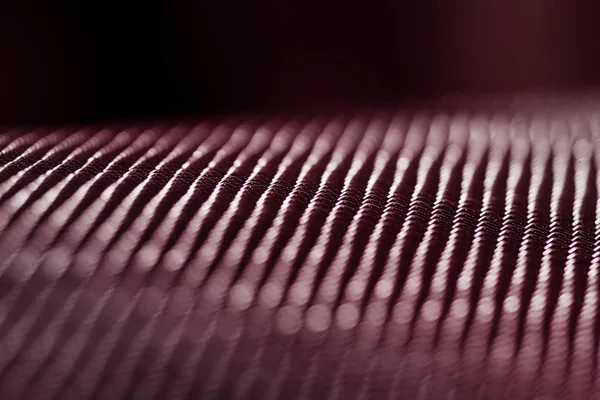 Tło siatki metalowej, wzór materiału, gradient różowy — Zdjęcie stockowe