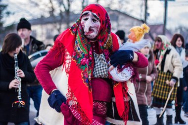 Malanca Festival in Krasnoilsk, Ukraine clipart