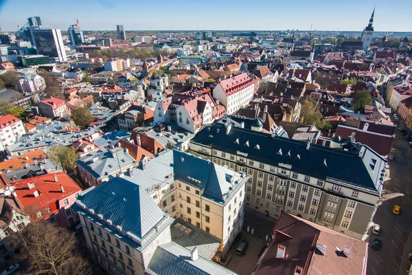 Eski şehir merkezinin panoramik görünüm — Stok fotoğraf