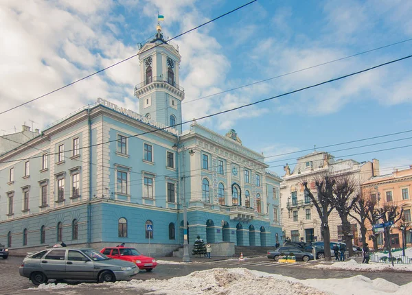 Câmara Municipal em Chernivtsi — Fotografia de Stock