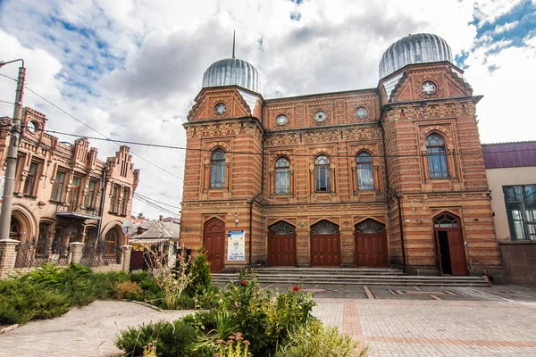 Главная синагога в марокканском стиле — стоковое фото