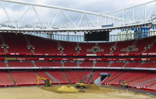 Visiting the Emirates stadium — Stock fotografie