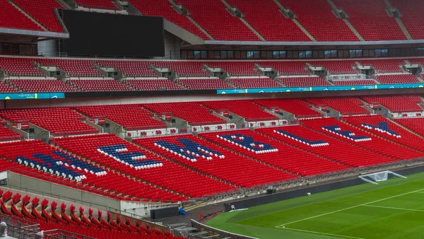 Un des tribunaux du stade de Wembley — Photo