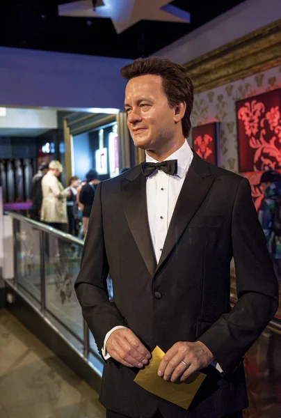 Visiting Madame Tussauds Museum in London — Stock Photo, Image
