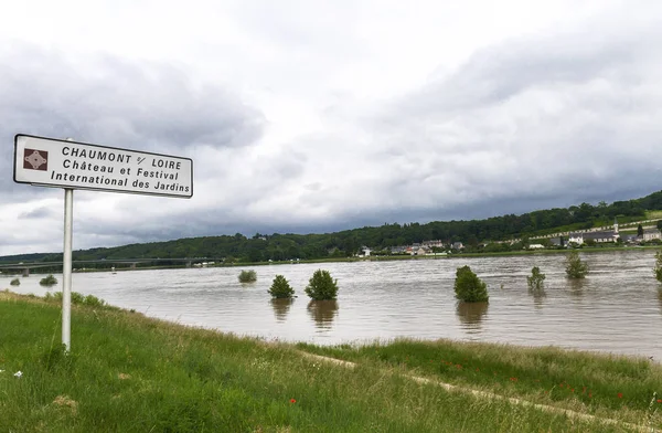 Inondations dans le Val de Loire — Photo