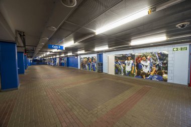 Perde arkasında Fc Chelsea Stadyumu'nda