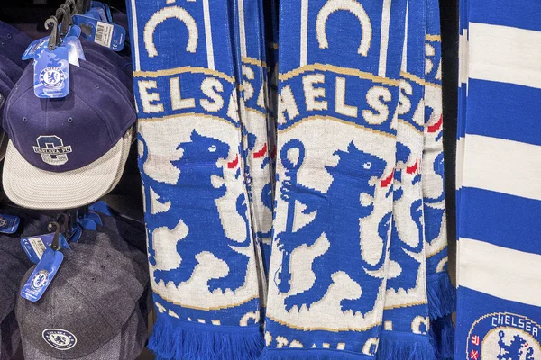 Sciarpe di souvenir Chelsea — Foto Stock