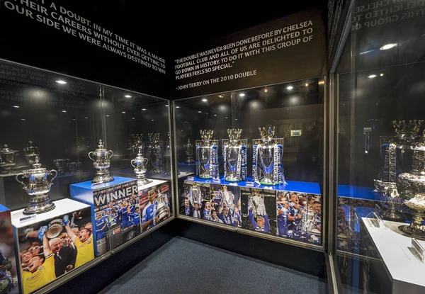Mengunjungi museum Stamford Bridge — Stok Foto