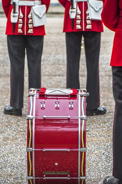 Kraliyet muhafızları Whitehall'daki — Stok fotoğraf