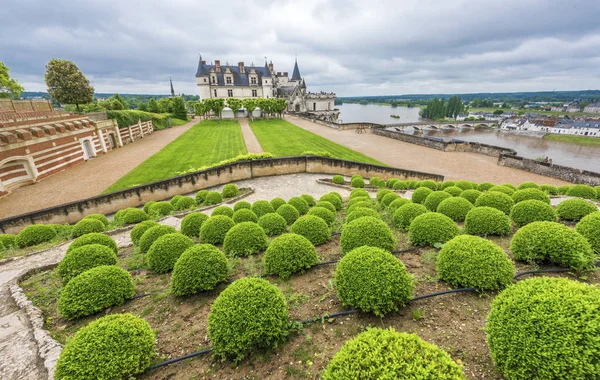 Amboise castelo parque — Fotografia de Stock