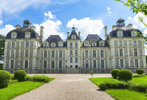 Blick auf die Burg Cheverny — Stockfoto