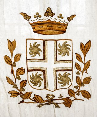 Cheverny şatoda Loire Valley Royal blazonry