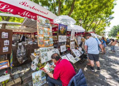 Montmartre adlı yürüyüş