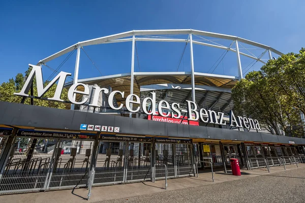 Vista sobre Mercedes-Benz Arena —  Fotos de Stock