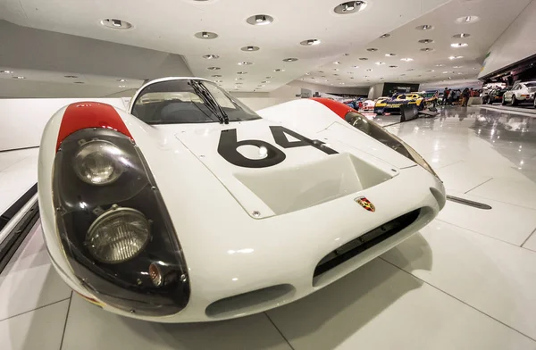 Visitando o museu Porsche — Fotografia de Stock