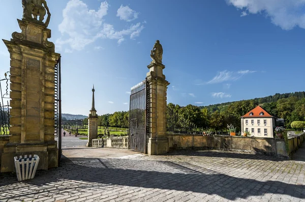 Park Weikersheim kalede — Stok fotoğraf