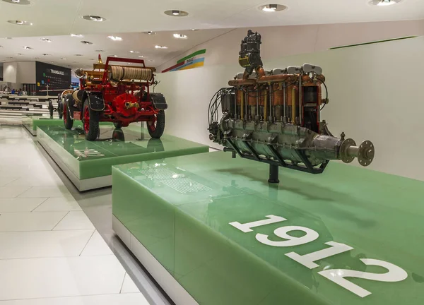Een bezoek aan Porsche museum — Stockfoto